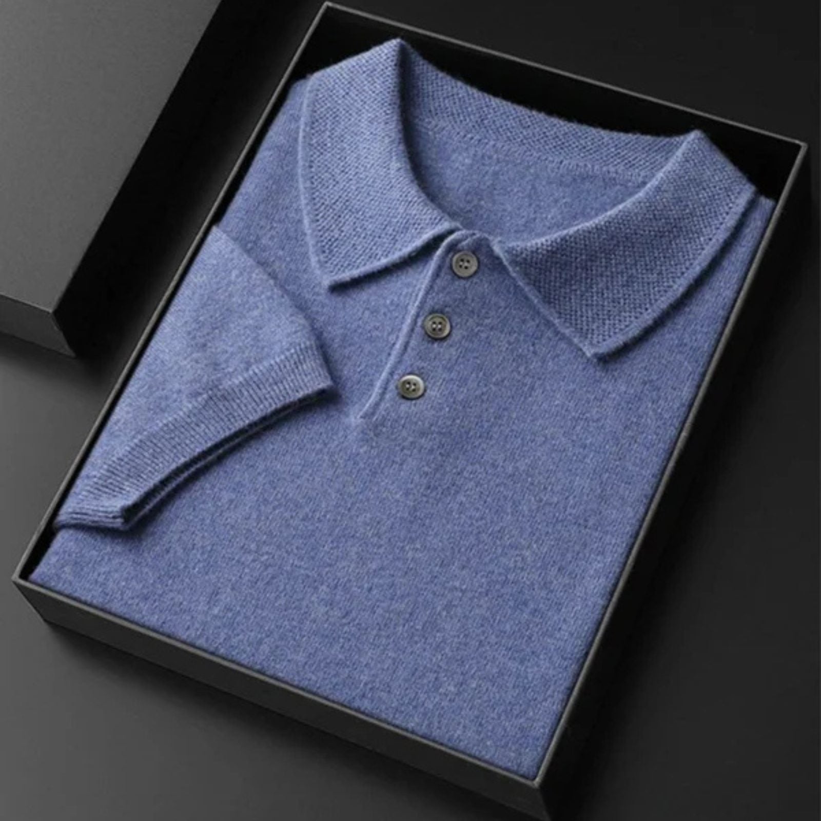 The Lucerne Cashmere Polo Shirt