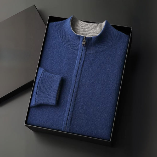The Aarhus Cashmere Zip Knit
