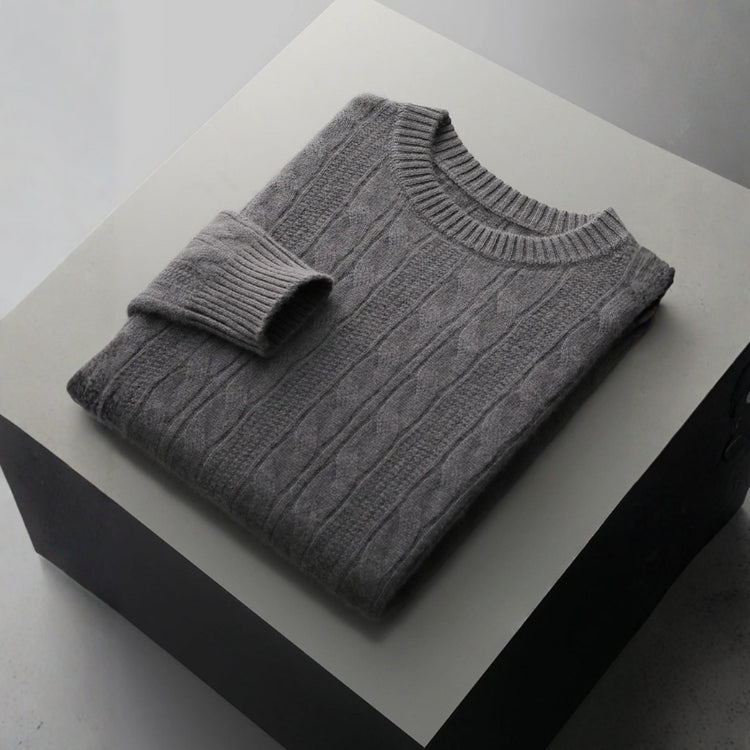 The Salzburg Merino Wool Cable Knit