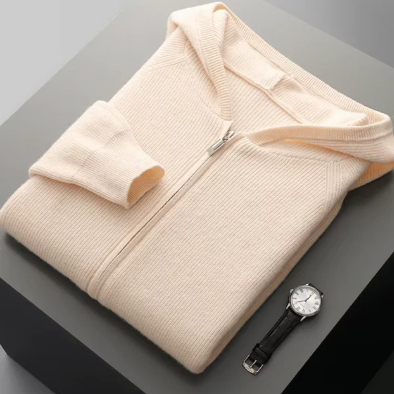 The Umbria Merino Zip Hoodie