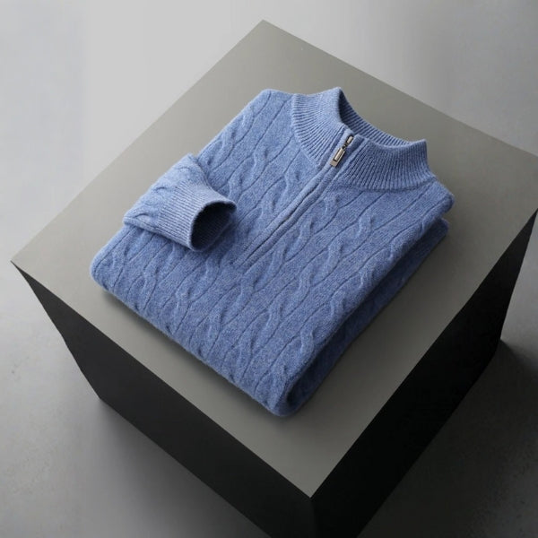 The Lausanne Merino Wool Quarter Zip