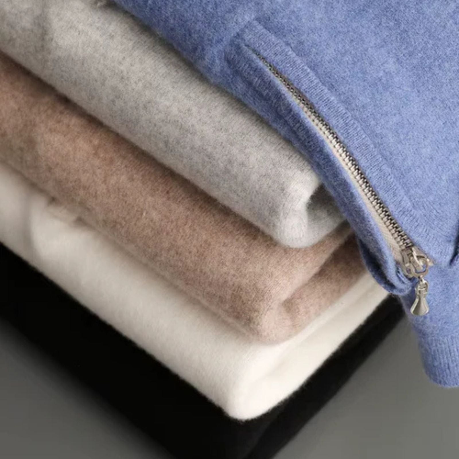 The Como Merino Quarter-Zip Sweater