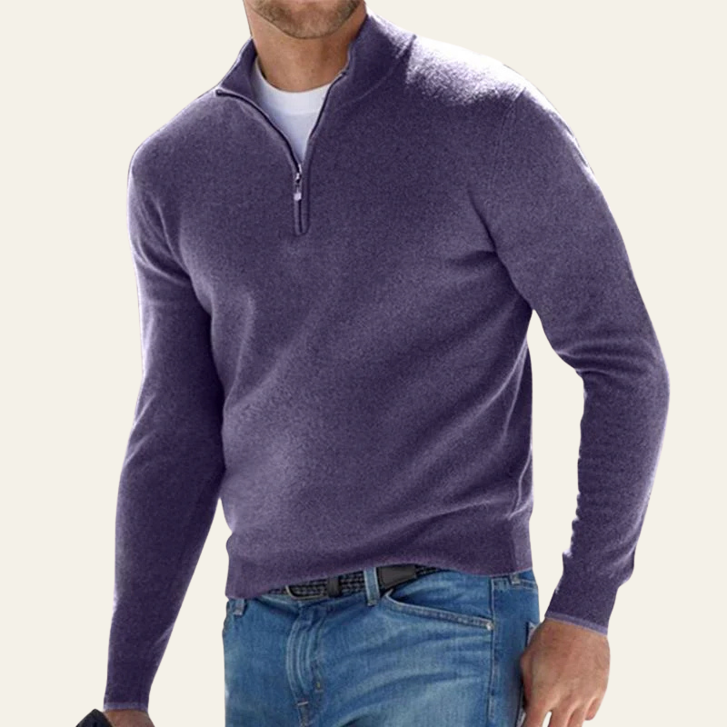 The Catania Quarter-Zip Pullover