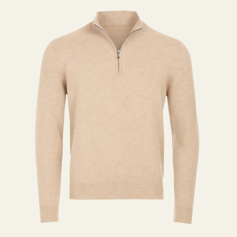 The Catania Quarter-Zip Pullover