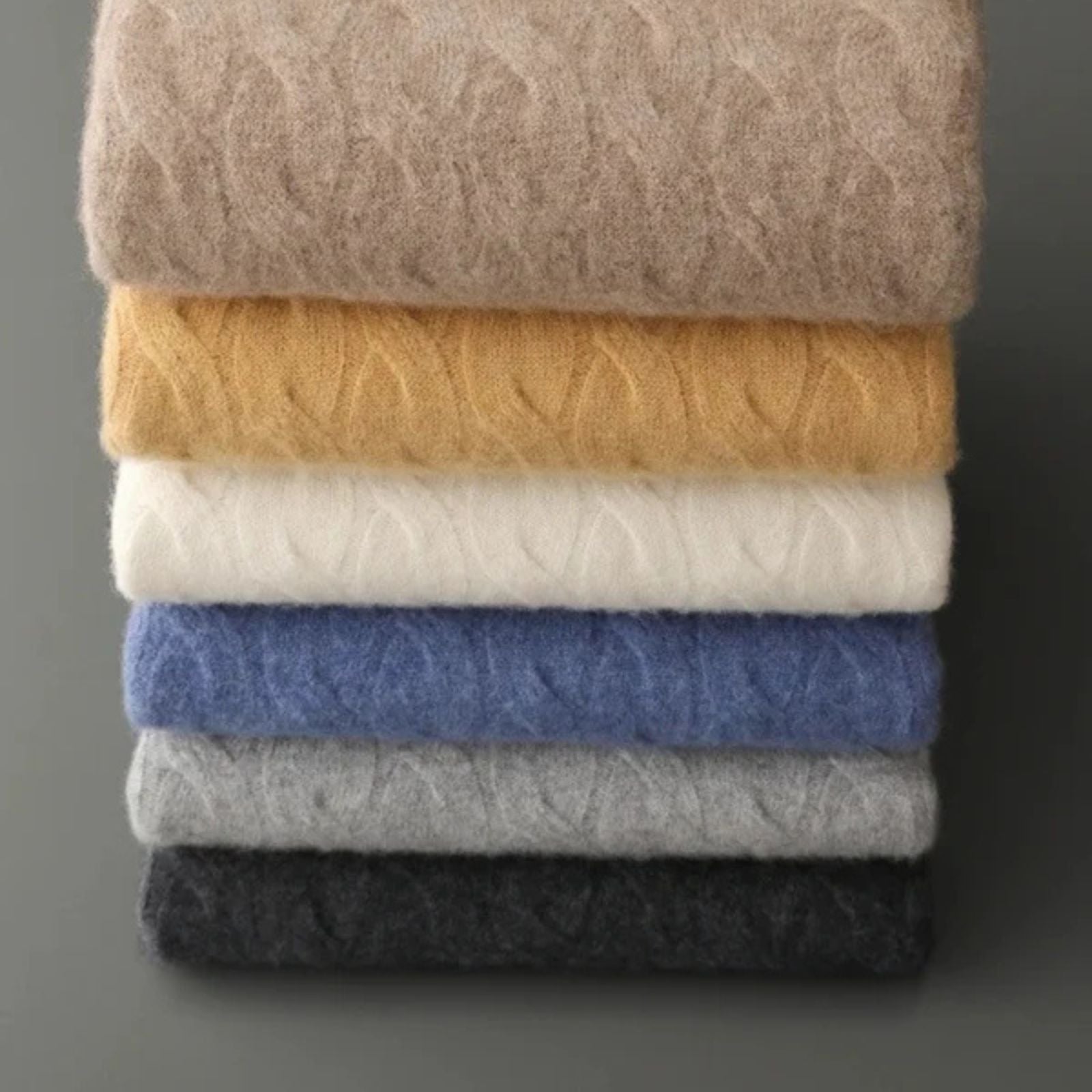 The Zermatt Cashmere Cable Knit Sweater