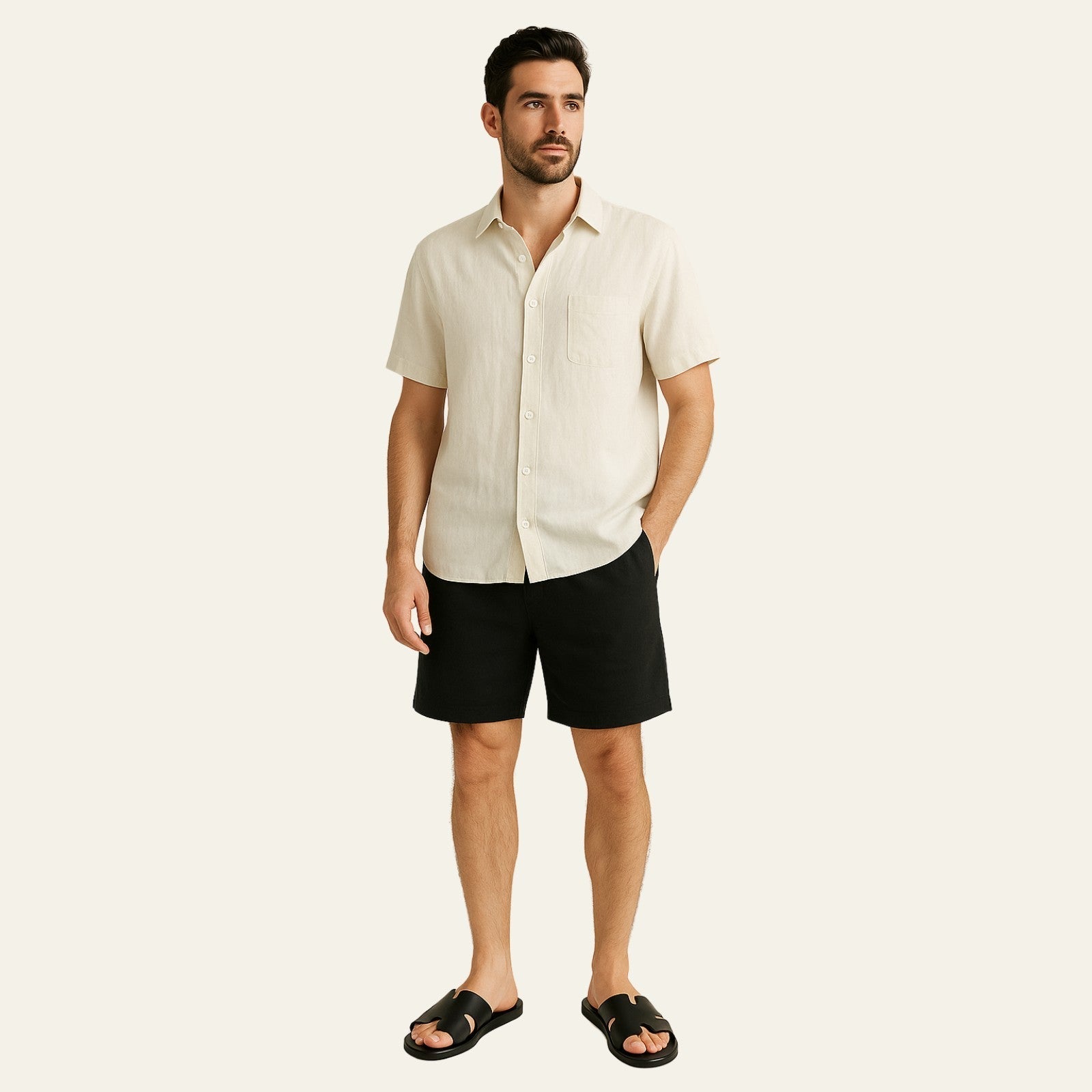 The Saint-Raphaël Linen Tailored Ensemble