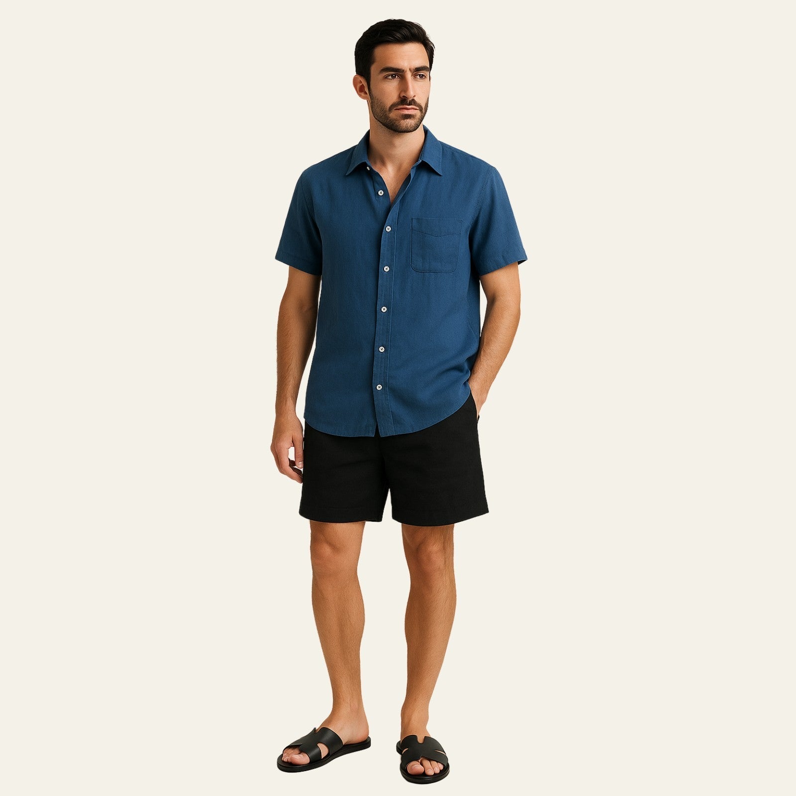 The Saint-Raphaël Linen Tailored Ensemble