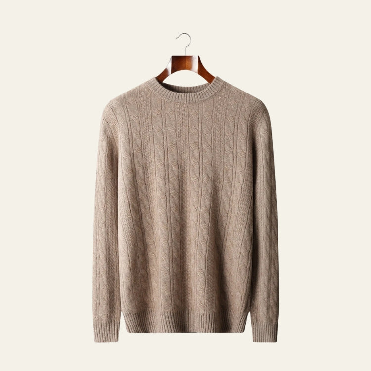 The Salzburg Merino Wool Cable Knit