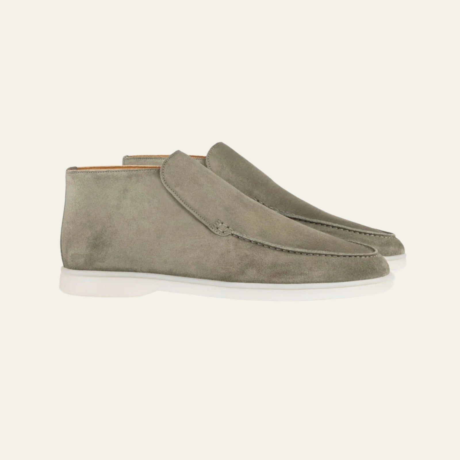 The Torino Suede City Loafer in Pistache