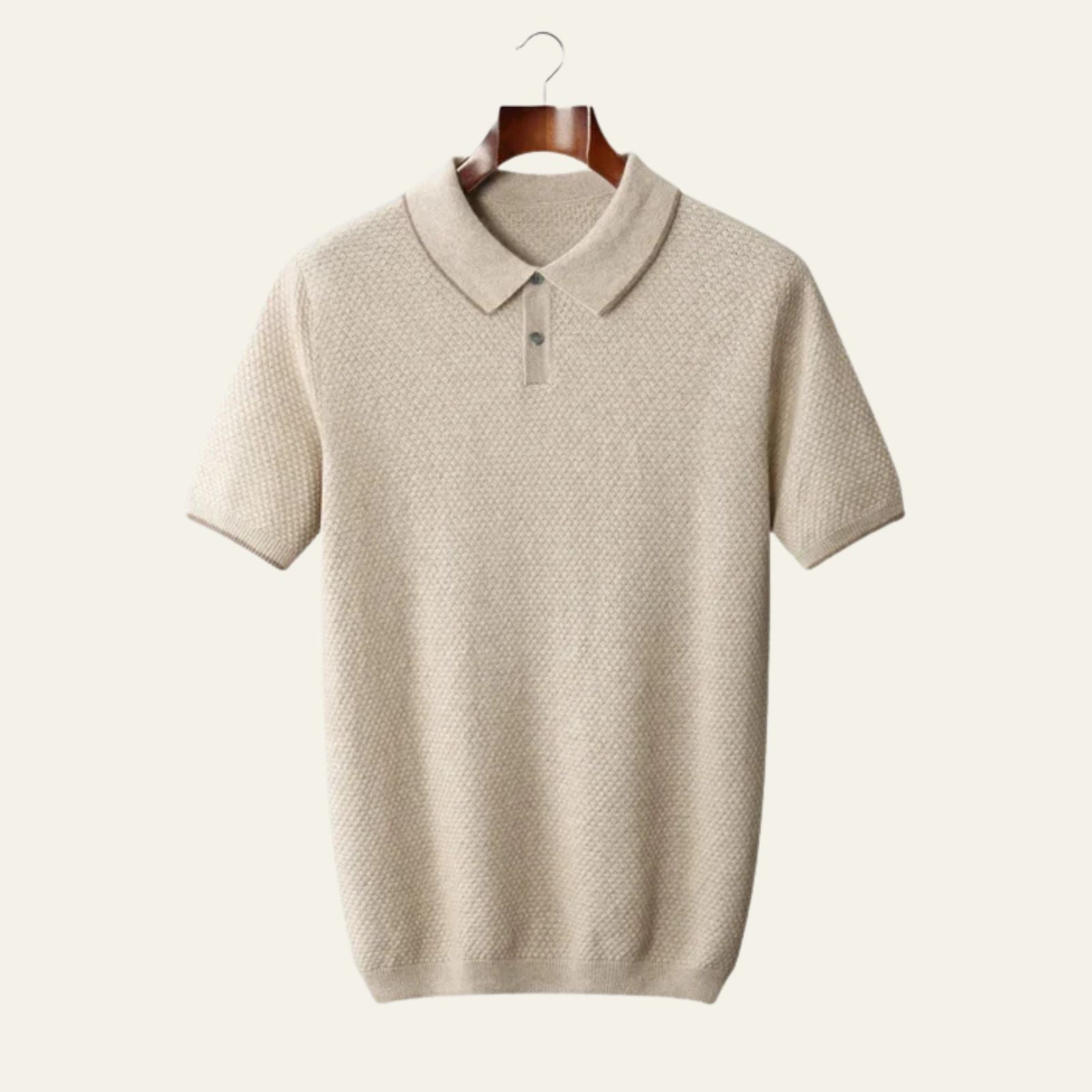 The Ravello Two-Tone Cashmere Polo