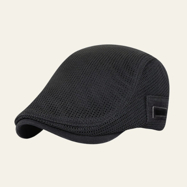 The Ravello Breathable Mesh Flat Cap