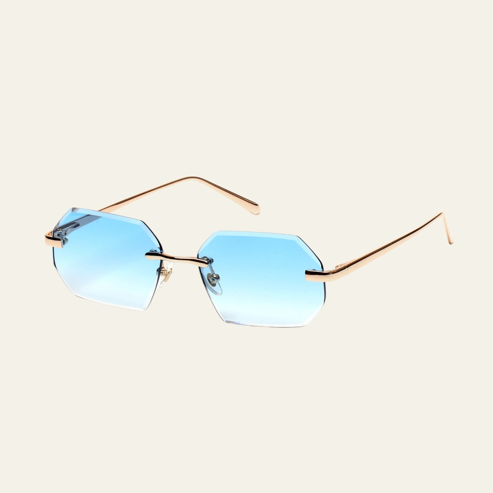 The Positano Eclipse Metal Sunglasses