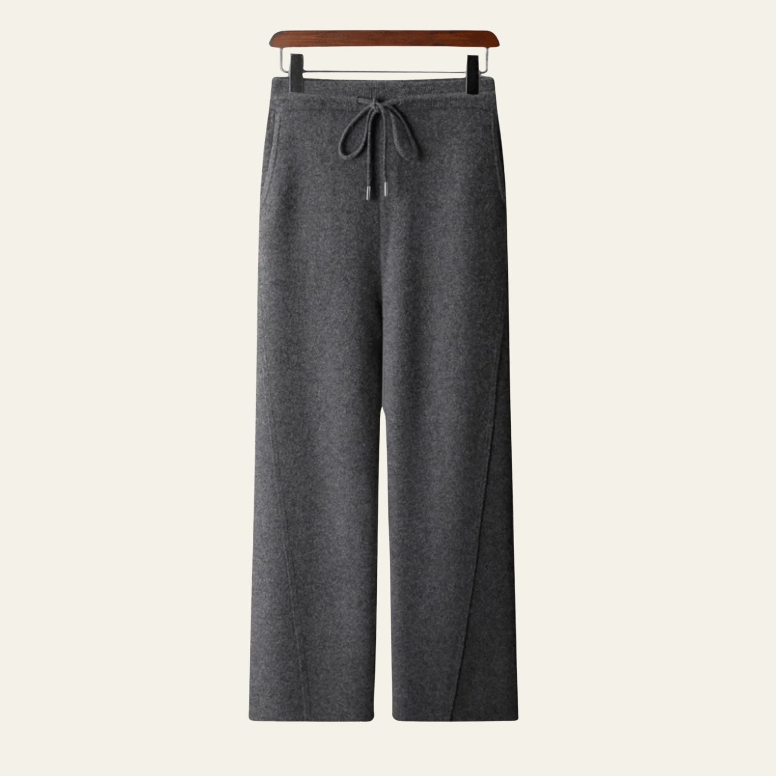 The Arosa Cashmere Wool Trouser