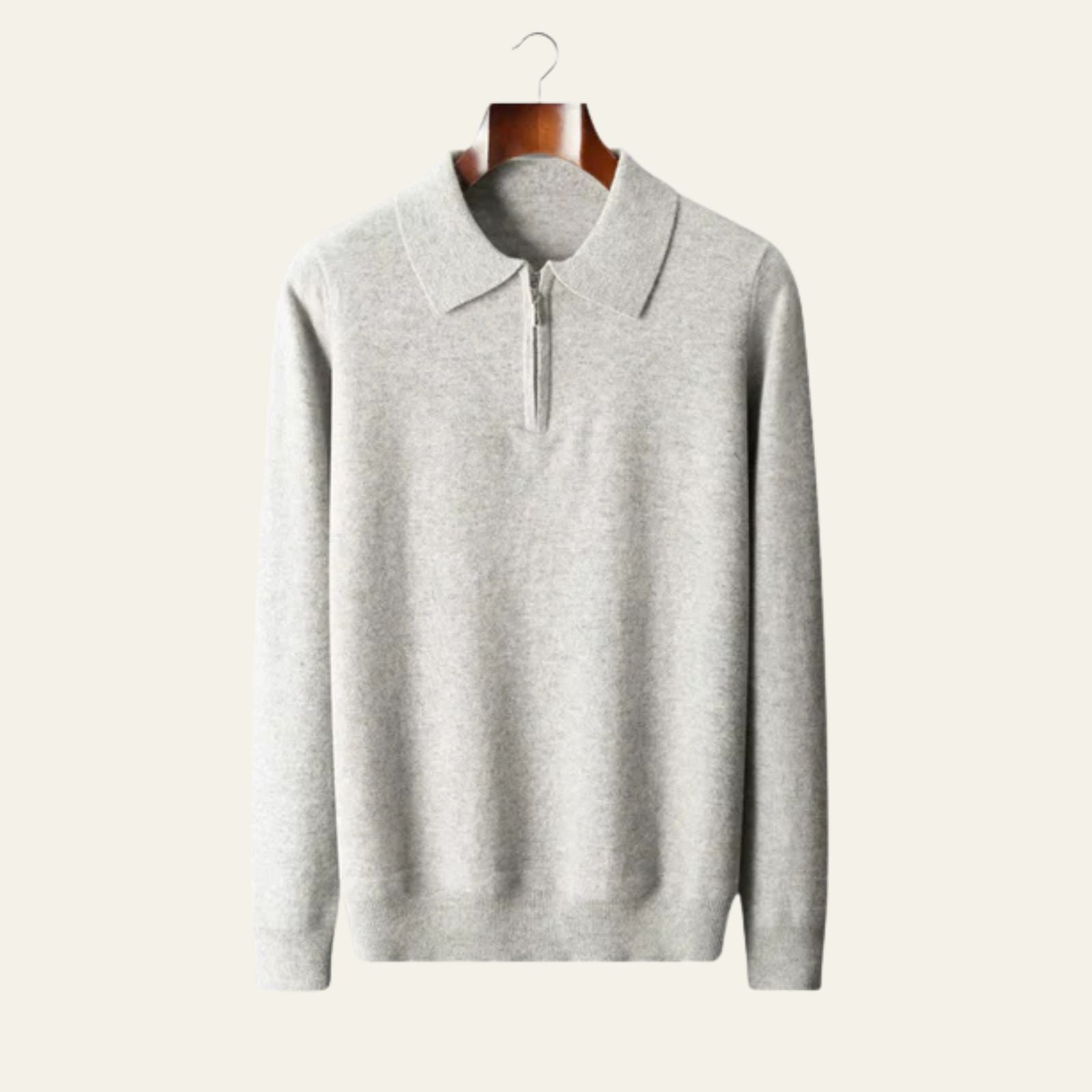 The Como Merino Quarter-Zip Sweater