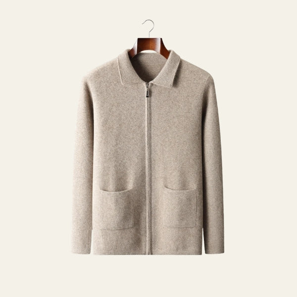 The St. Moritz Cashmere Zip Jacket