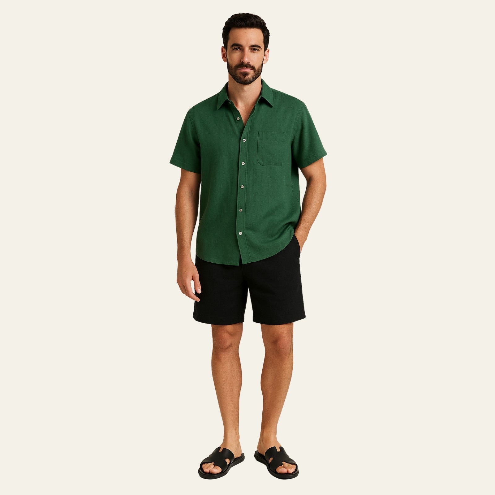 The Saint-Raphaël Linen Tailored Ensemble