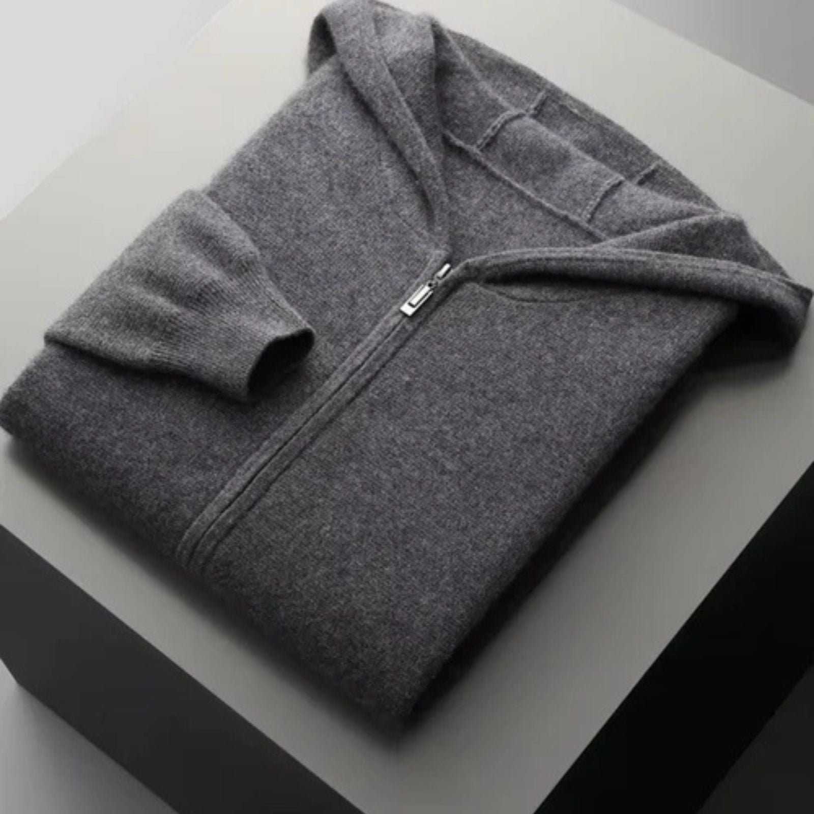 The Zermatt Merino Wool Zip Hoodie