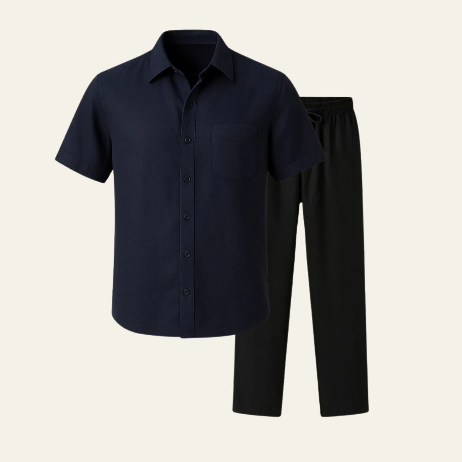 The Ravello Linen Slim Pantalon Set