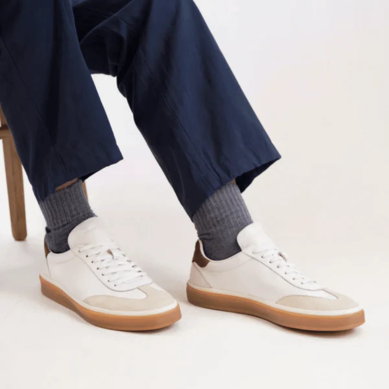 The Ravello Leather Low-Top Sneaker