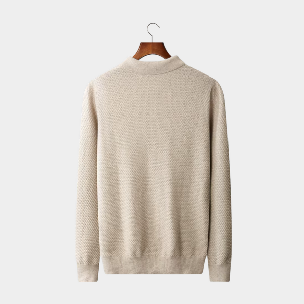 The Zermatt Cashmere Polo Knit