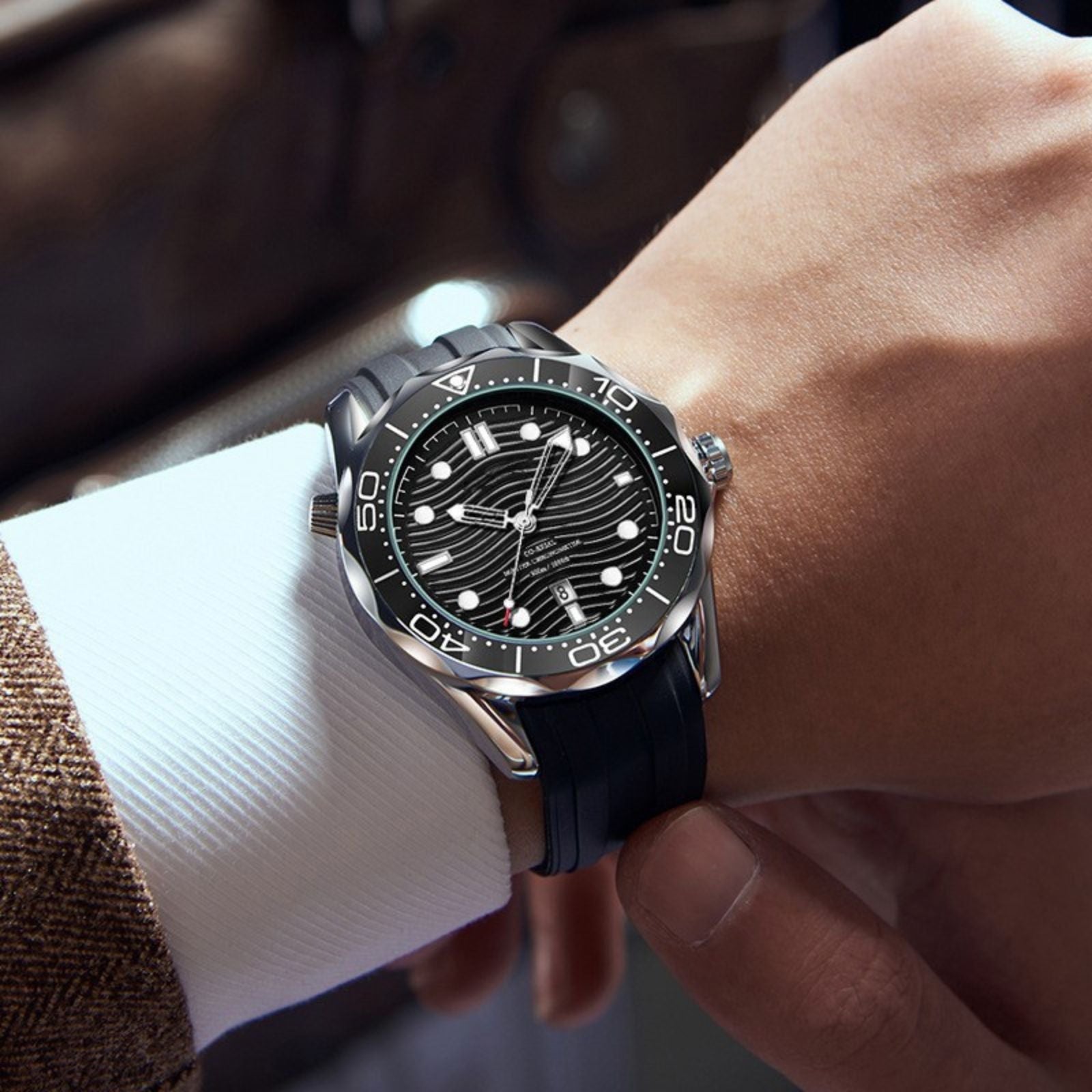 The Toulon Stainless Steel Diver Watch