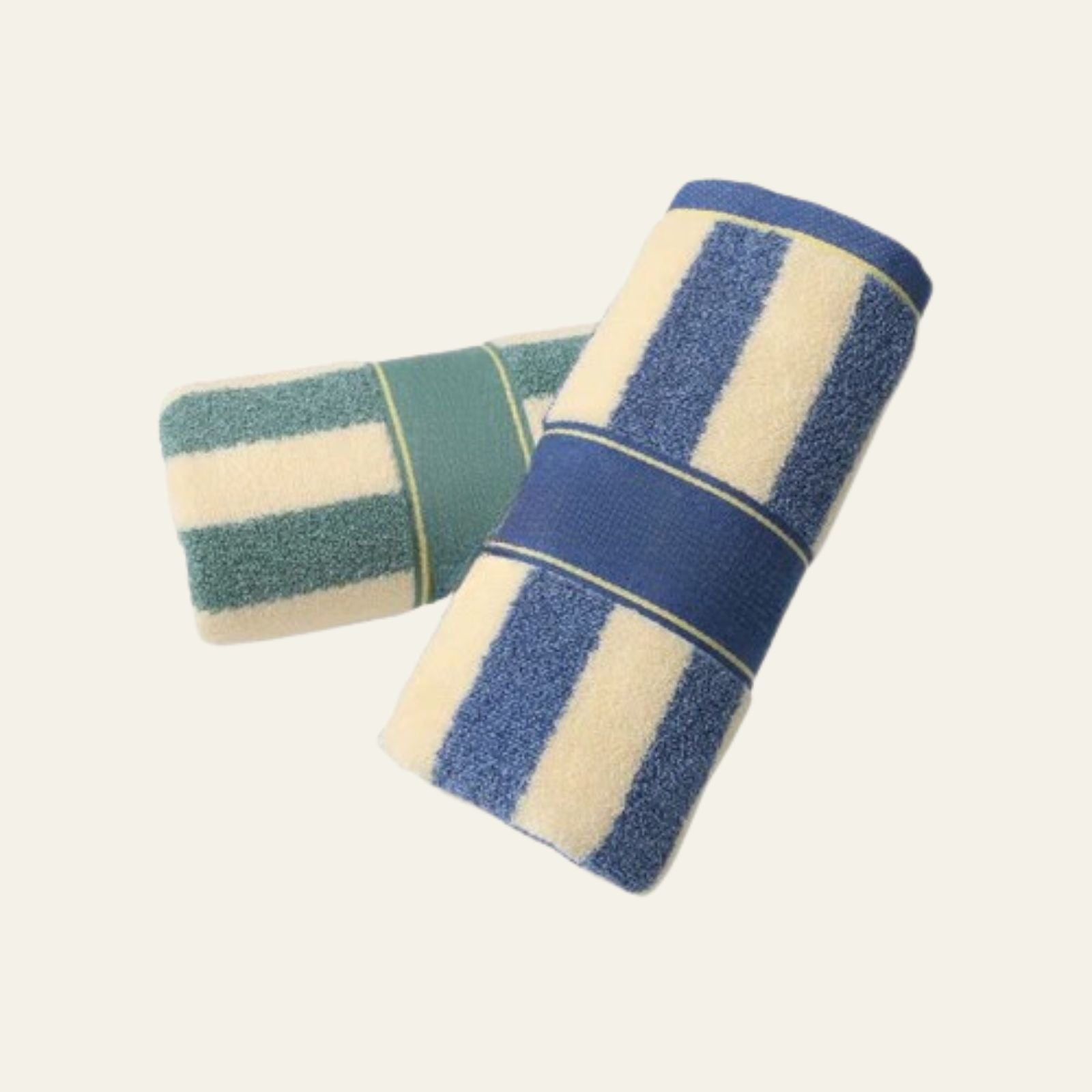 The Amalfi Coastal Stripe Hand Towel