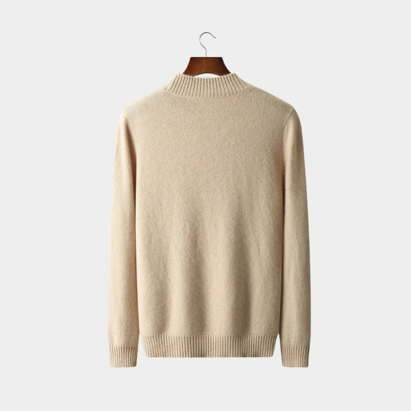 The Taormina Merino Wool Cable Crew