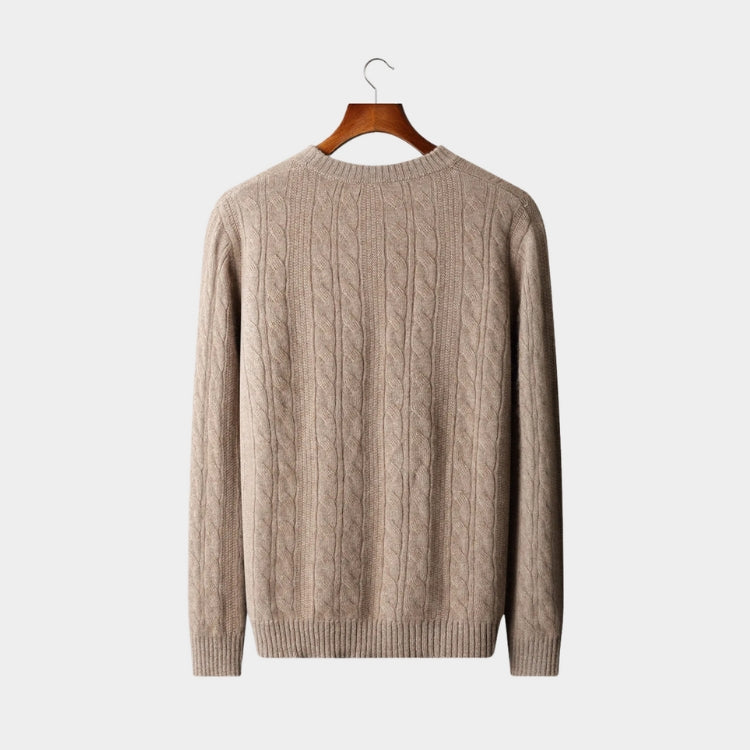 The Salzburg Merino Wool Cable Knit
