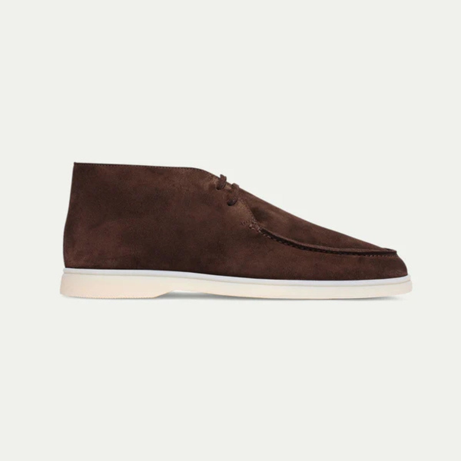 The Casablanca Suede Desert Boot in Chocolate