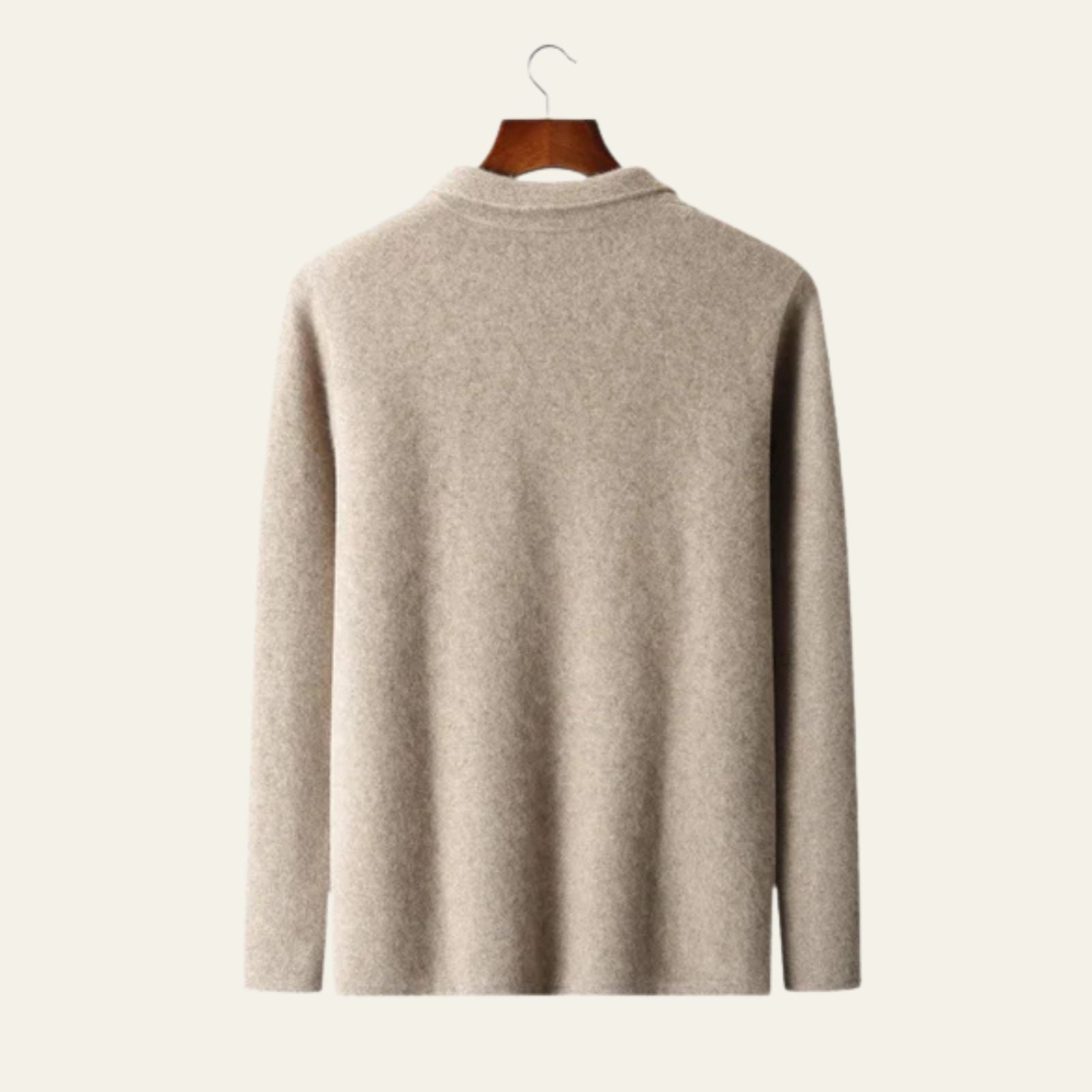 The Lausanne Cashmere Featherlight Zip Vest