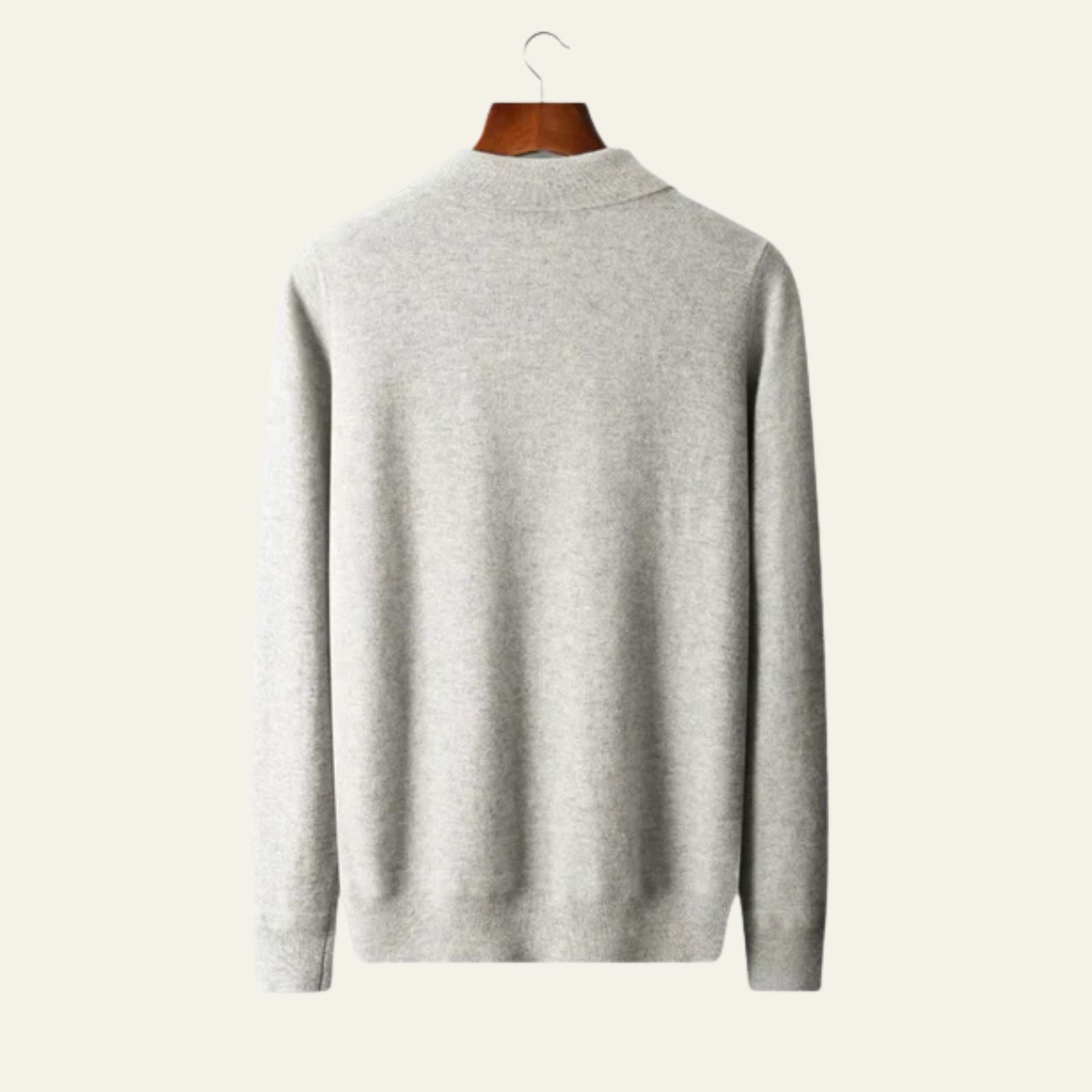 The Como Merino Quarter-Zip Sweater