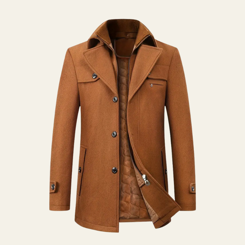 The Whitmore Elegant Long Overcoat