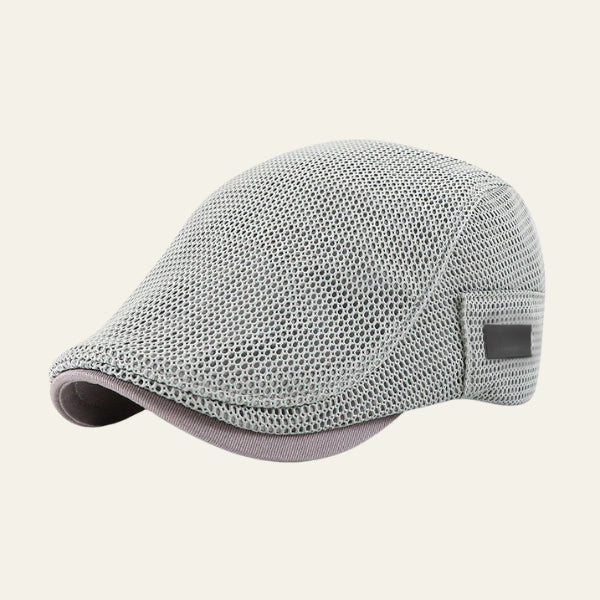 The Ravello Breathable Mesh Flat Cap