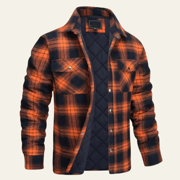 The Lausanne Flannel Lined Shirt Jacket