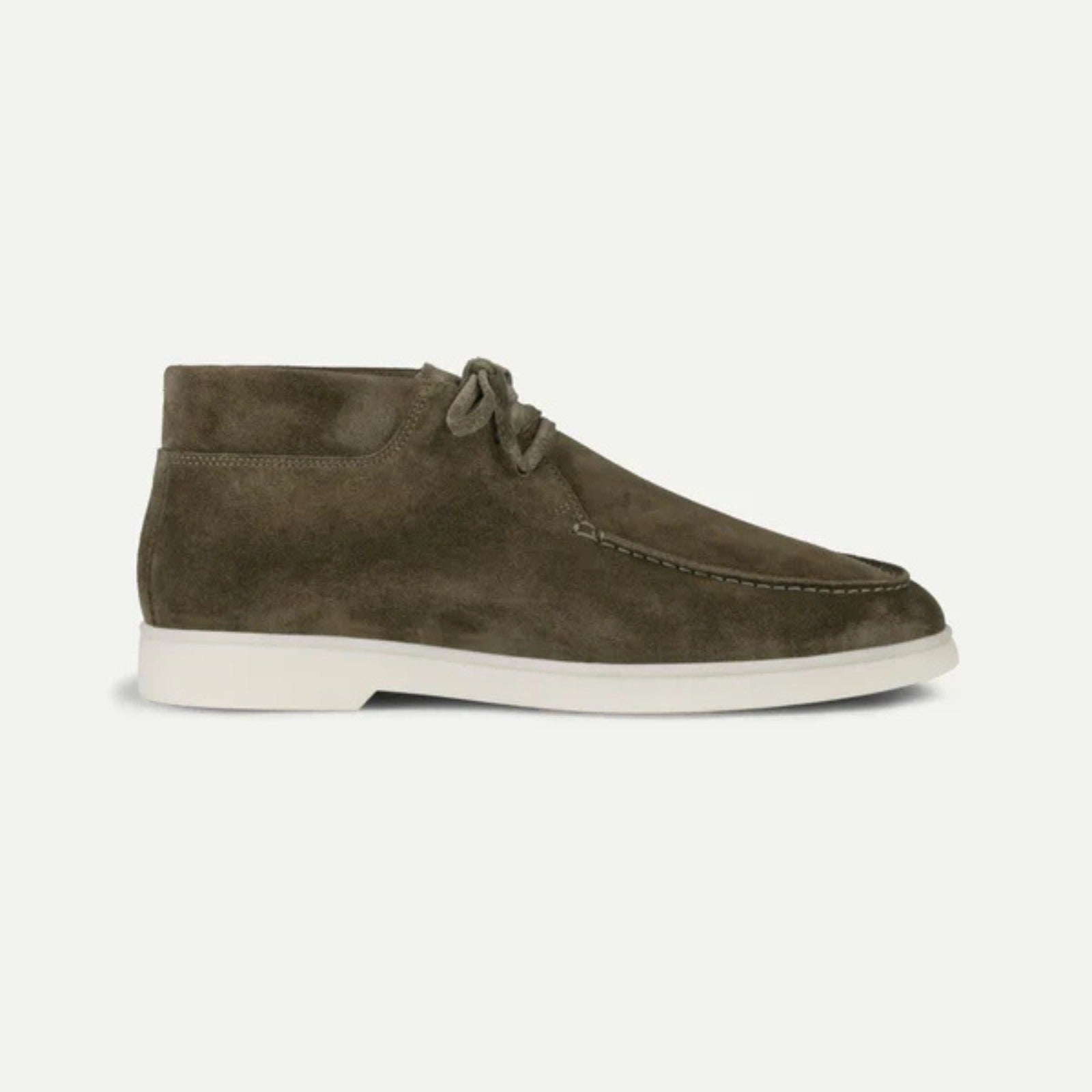 The Tangier Olive Suede Desert Boot