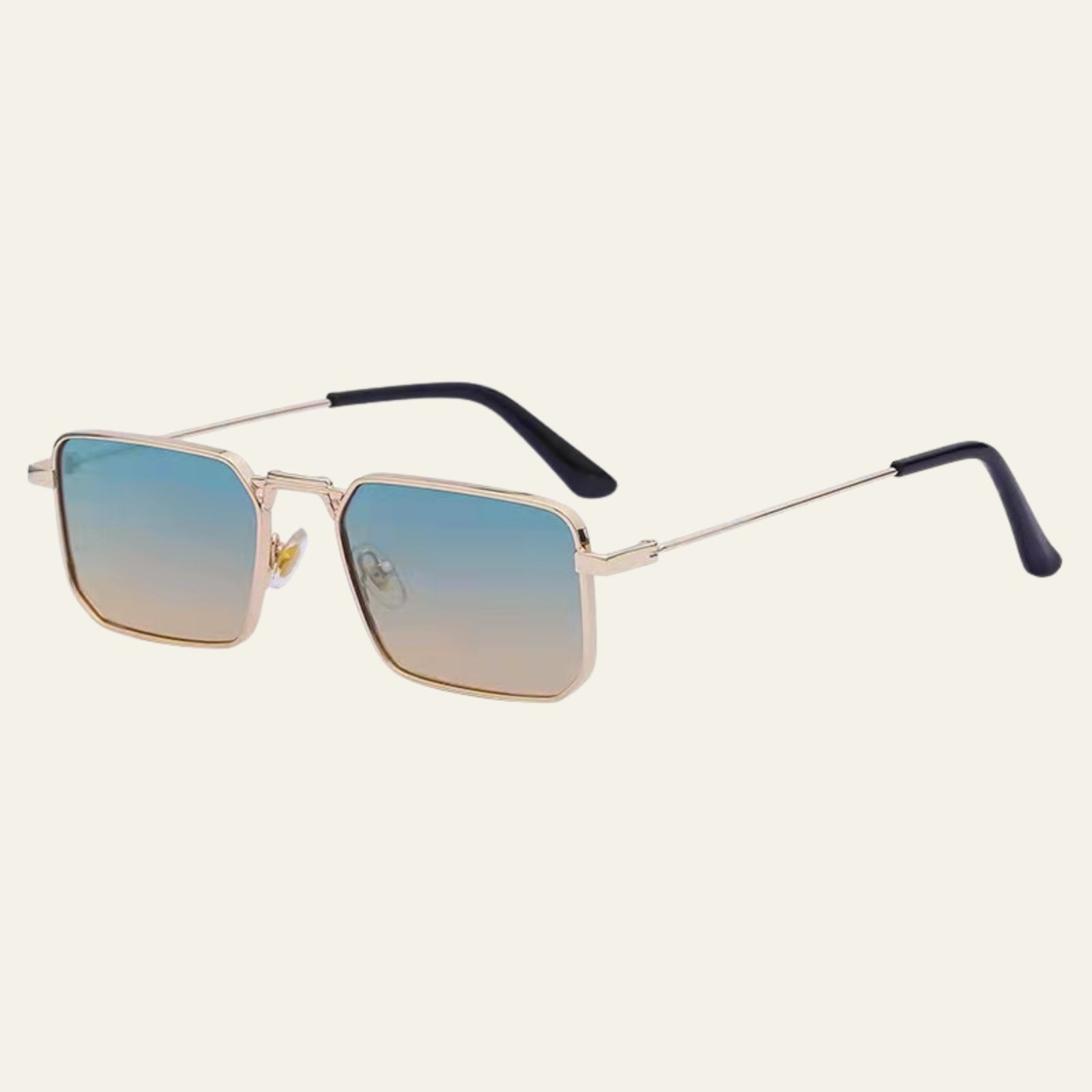 The Parma Square Metal Sunglasses