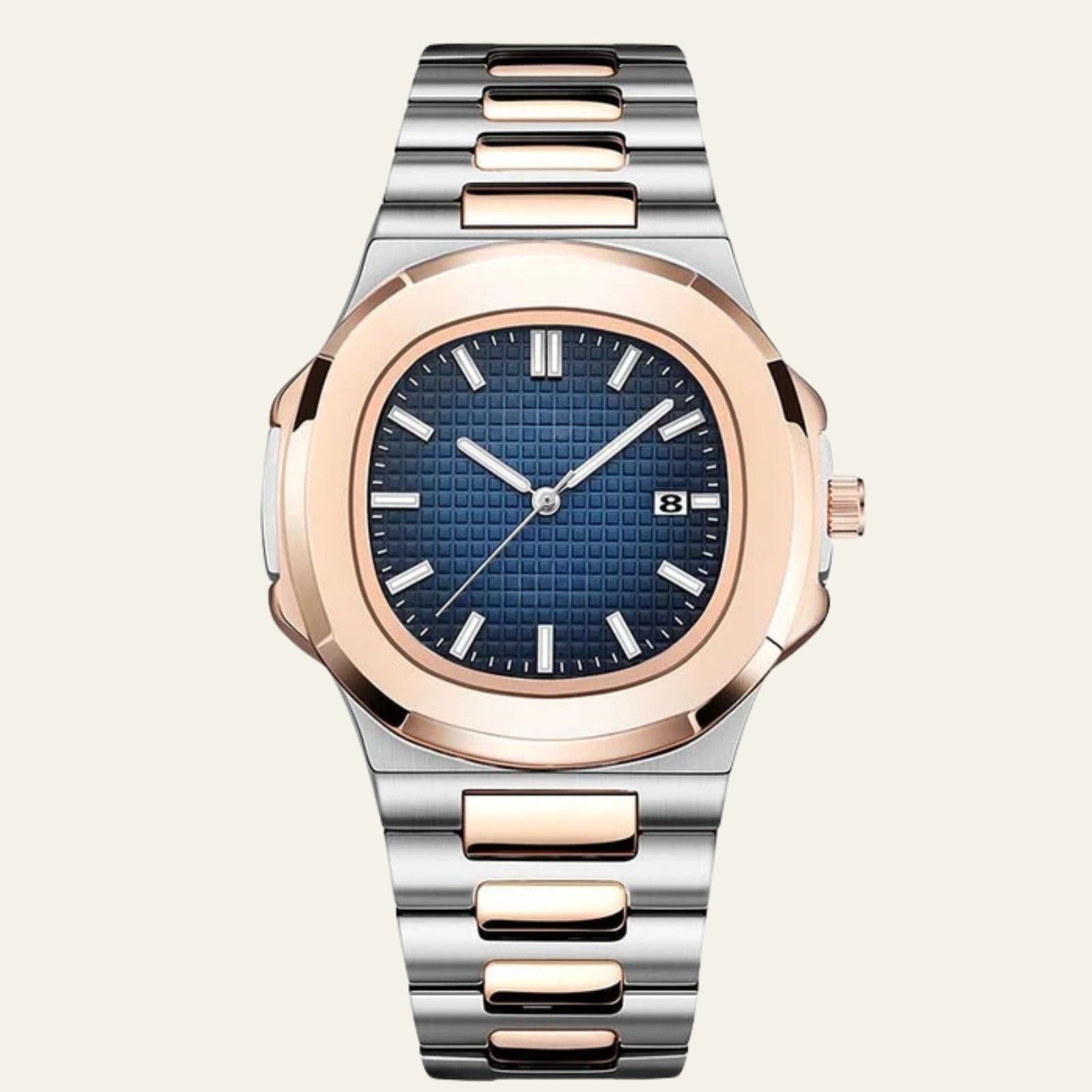 The Monaco Quartz Steel Watch