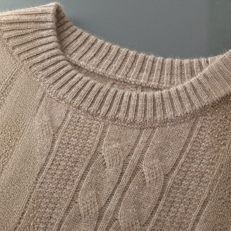 The Salzburg Merino Wool Cable Knit