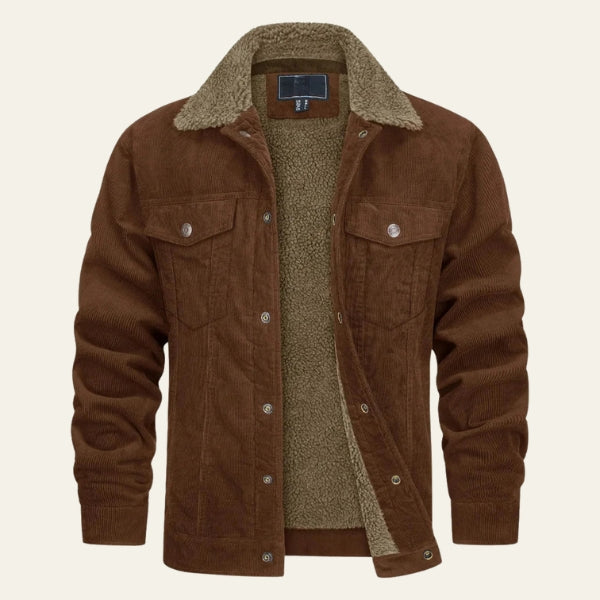 The Ghent Corduroy Sherpa Jacket