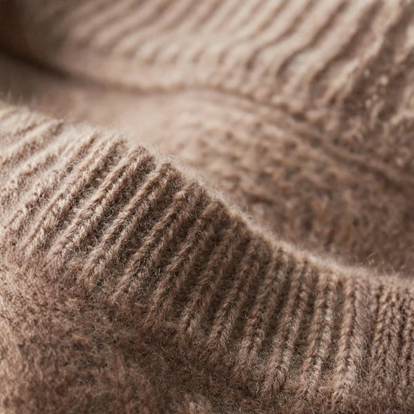 The Wicklow Merino Cable Sweater