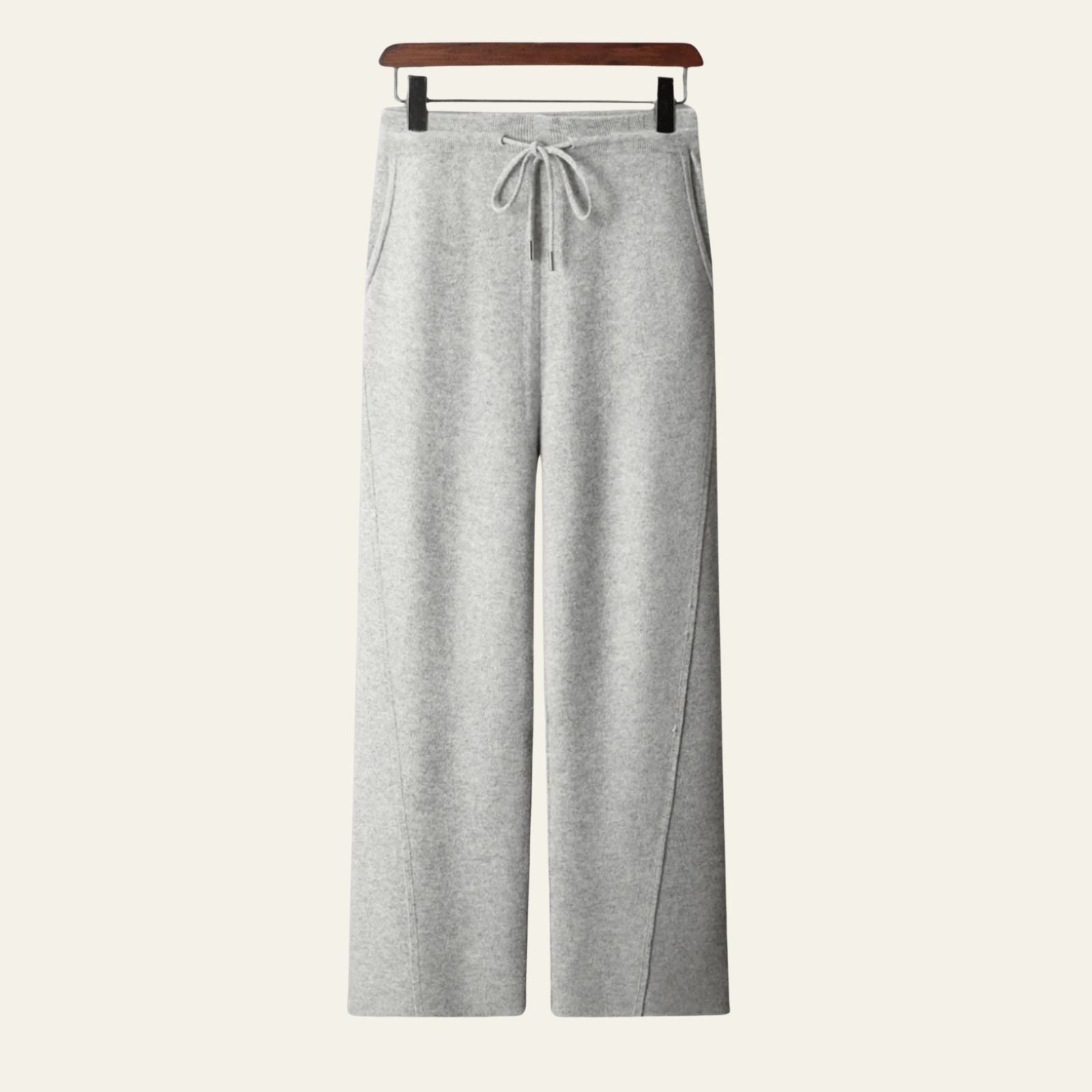 The Arosa Cashmere Wool Trouser