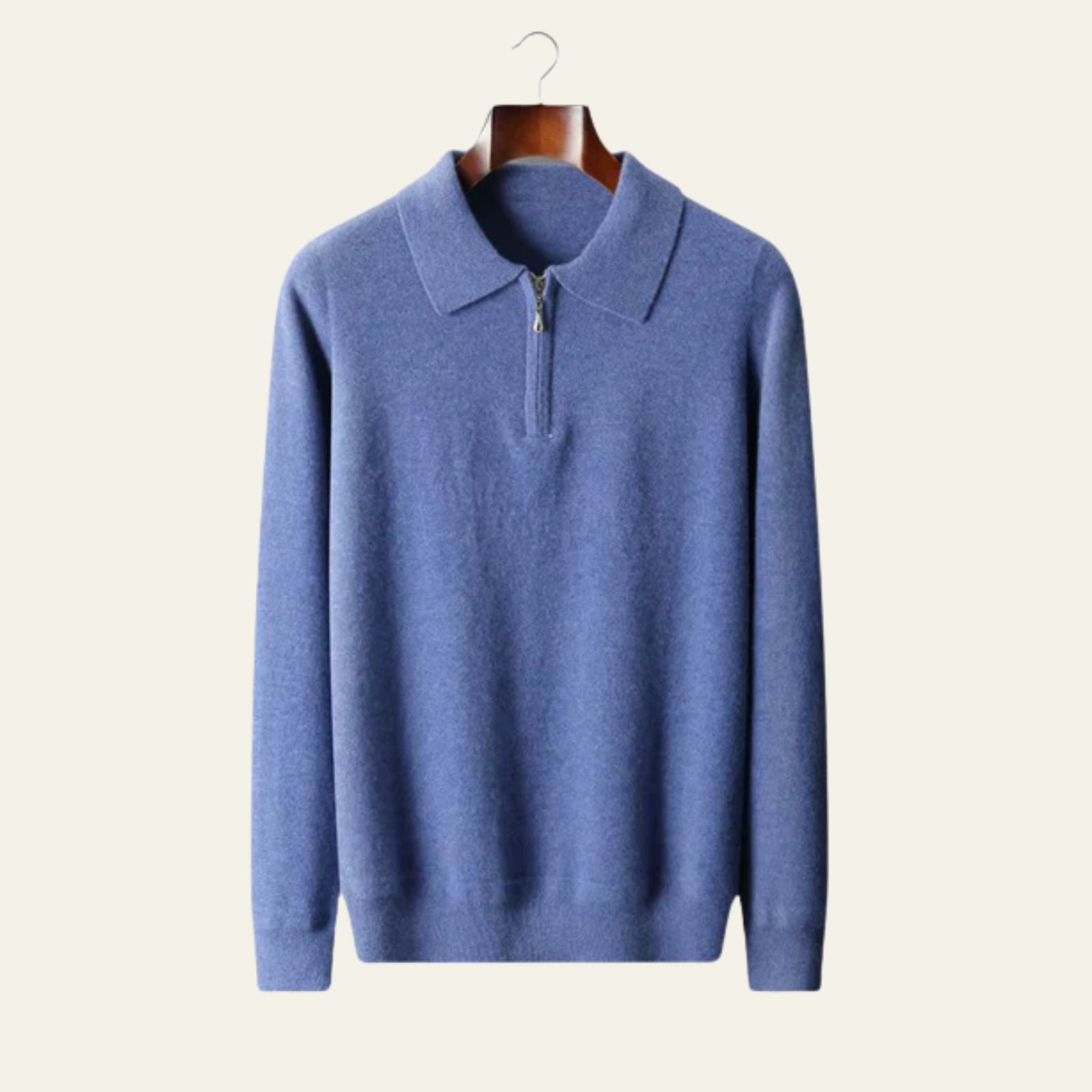 The Como Merino Quarter-Zip Sweater
