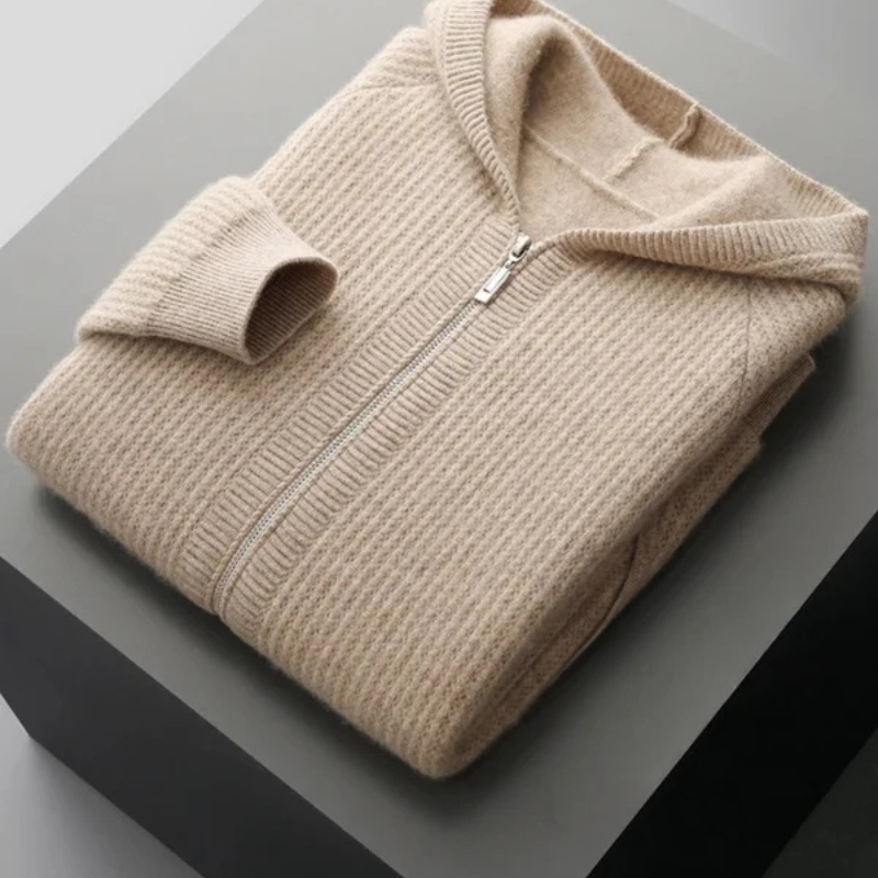 The Lausanne Merino Zip Hoodie