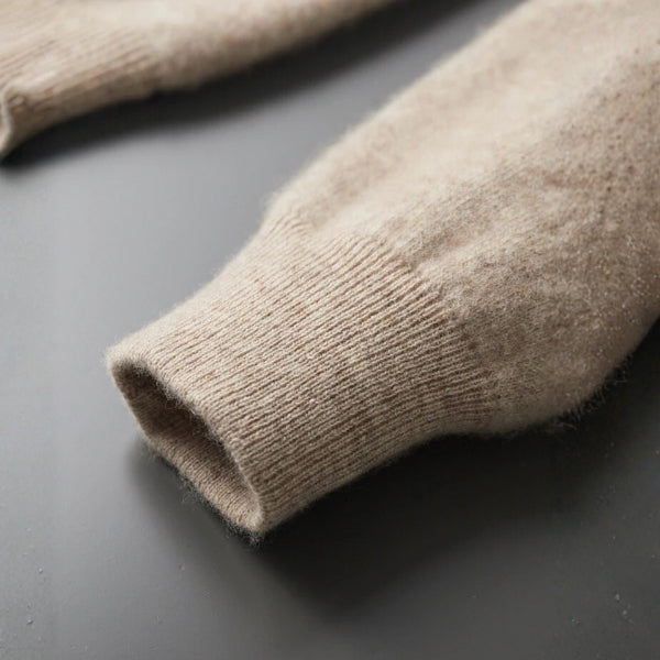 The Lausanne Cashmere Zip Knit