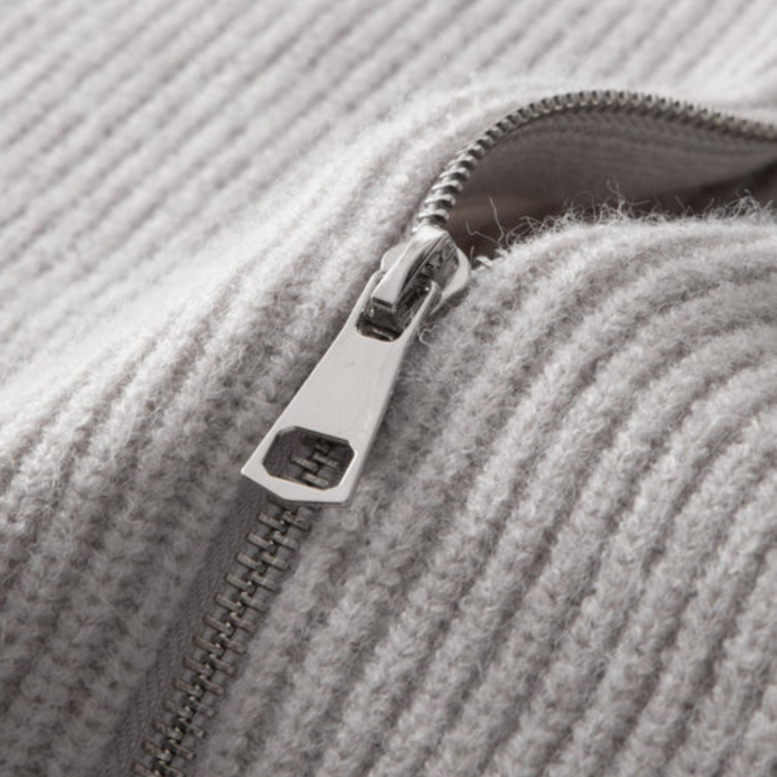 The Amalfi Wool Zip Vest