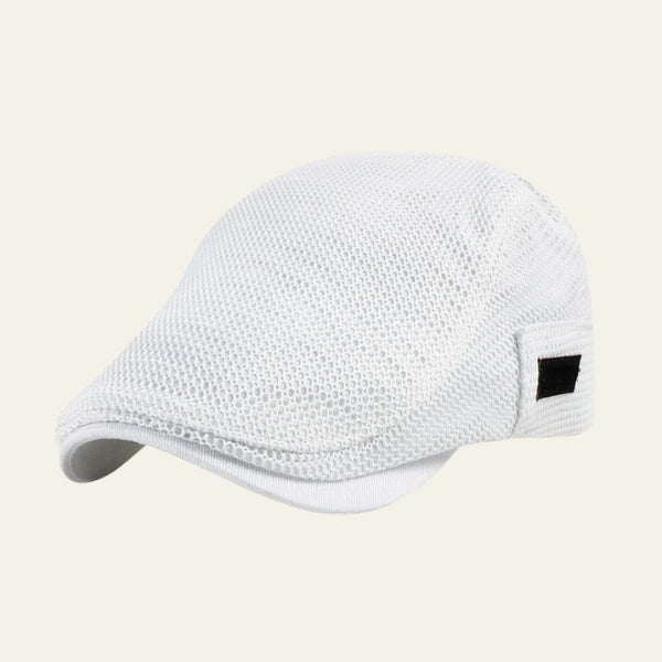 The Ravello Breathable Mesh Flat Cap