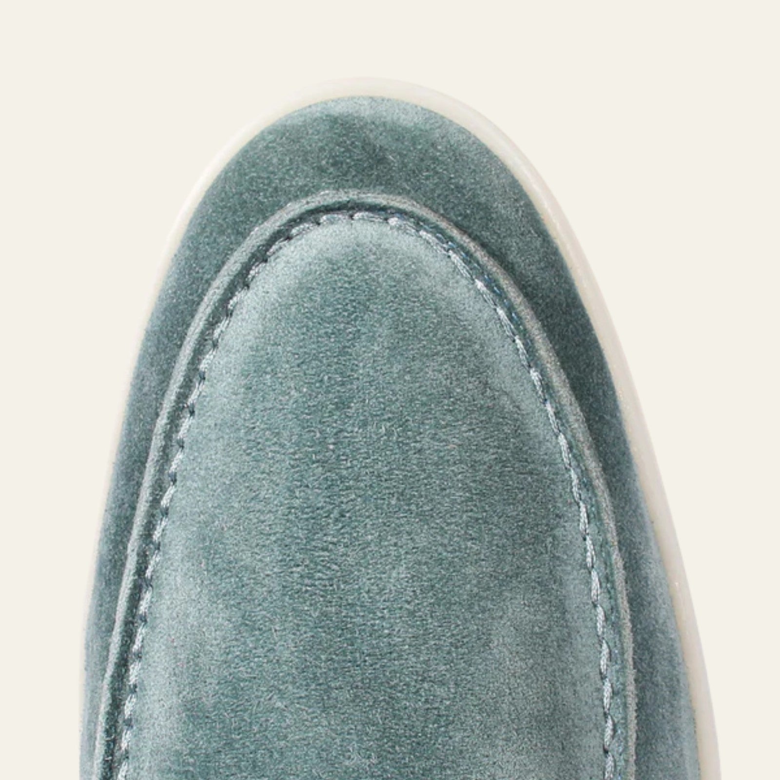 The Lugano Suede City Loafer in Petrol