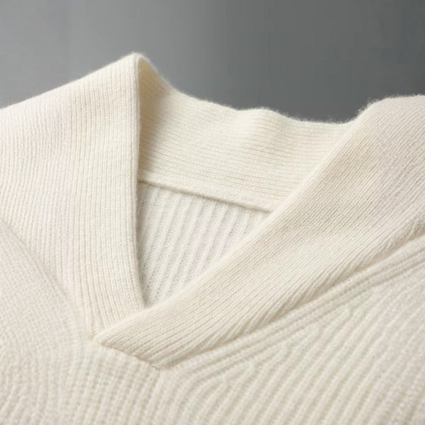 The Parma Cashmere V-Neck Sweater