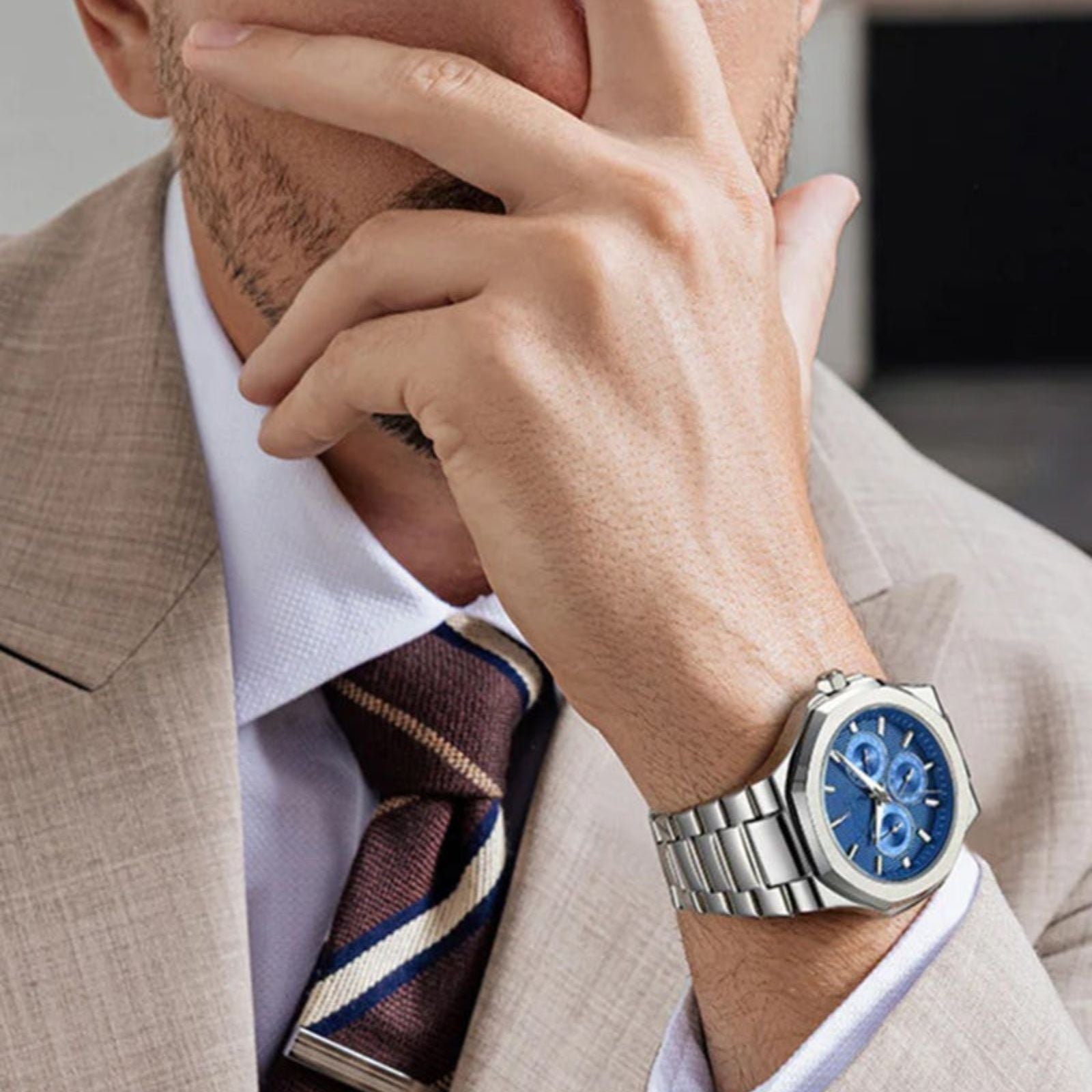 The Toulon Stainless Steel Watch