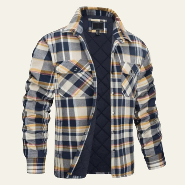 The Lausanne Flannel Lined Shirt Jacket